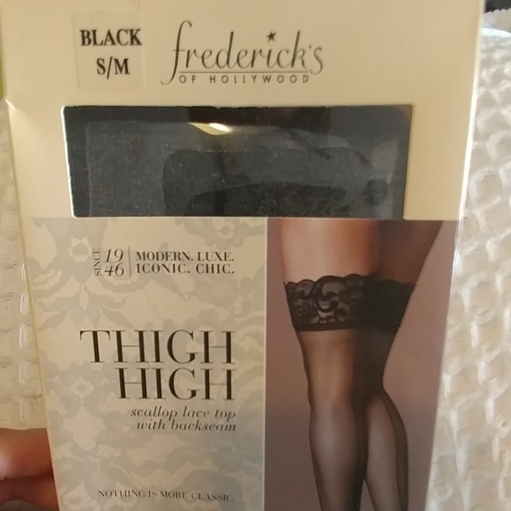 Brand New Sexy Thigh Highs Frederick's Hollywood!